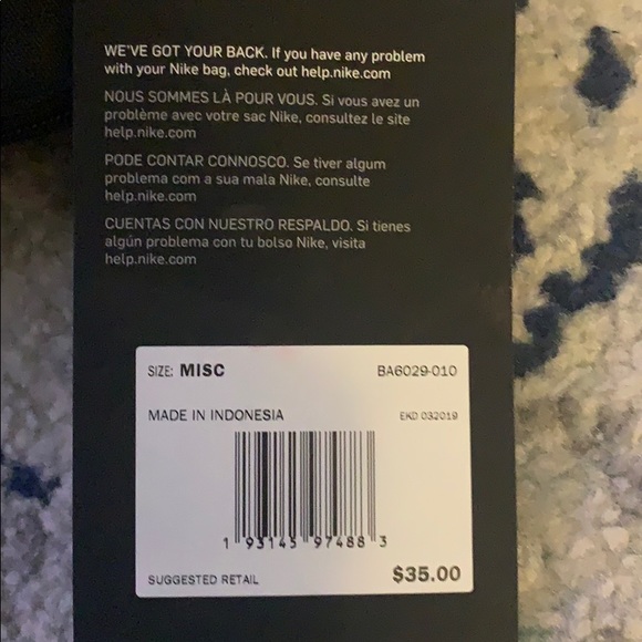 Nike black backpack. - Picture 2 of 7